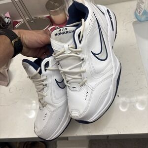 Size 13 - Nike Air Monarch IV 4E Wide White